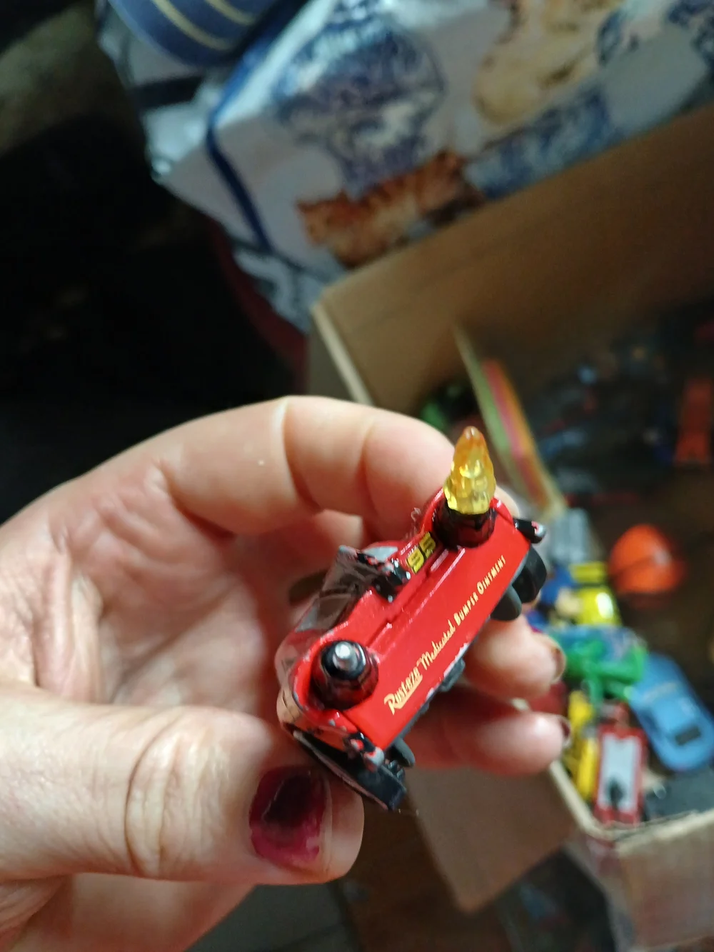 Disney Pixar Cars XRS Rocket Racing Lightning McQueen diecast car,